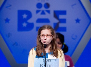 Spelling Bees look something like this right? (Photo credit: AP Photo/Evan Vucci)